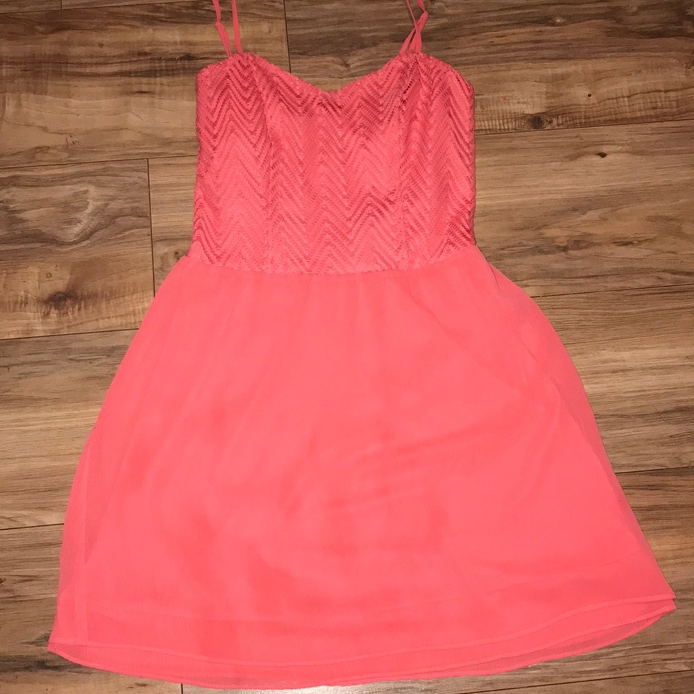Pink dress